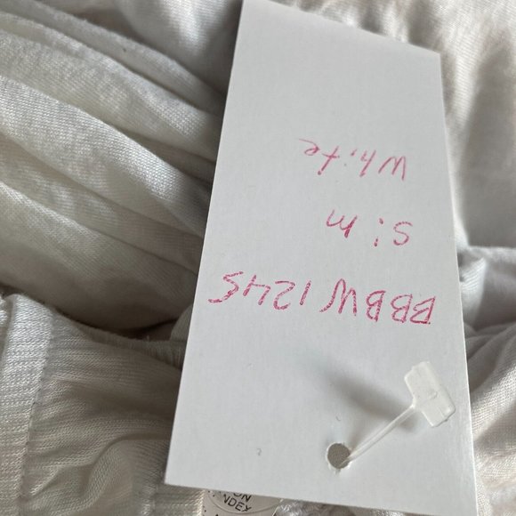 Bikini Bay Halter Dress Womens Medium White Stretch New Beach Dress - Picture 5 of 8